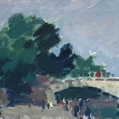 Hayward Veal

_Street Scene Paris_ 1963
40x60cm oil on canvas